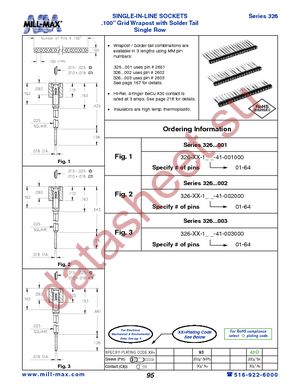 326-93-164-41-001000 datasheet  